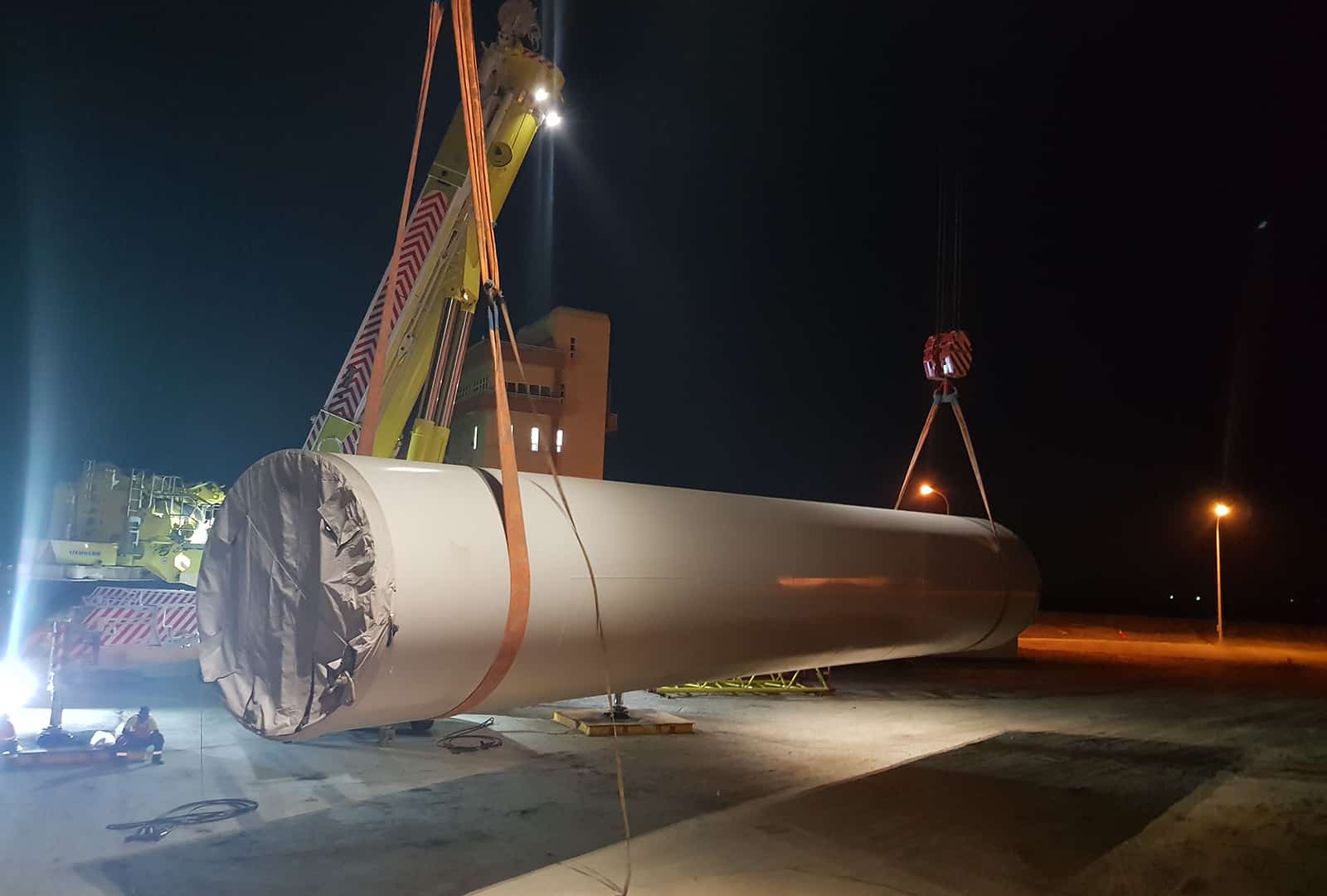 Penghu Wind Turbine Installation