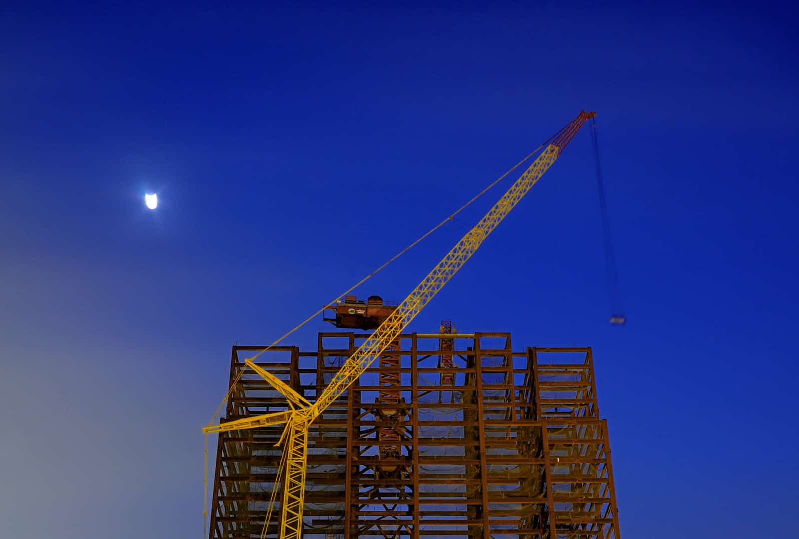 Tower crane dismantle